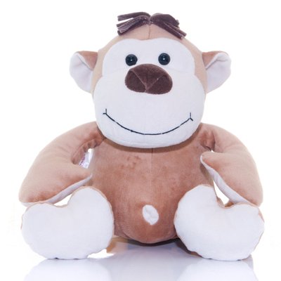 Macaco de Pelúcia 30 cm - Safari Baby M