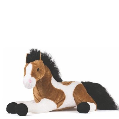 Cavalo de Pelúcia Deitado 50 cm