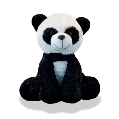 Urso Panda de Pelúcia 25 cm - M Decoração Quarto Bebê
